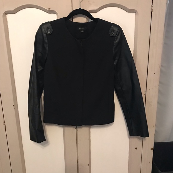 Ann Taylor Jackets & Blazers - Ann taylor faux leather jacket